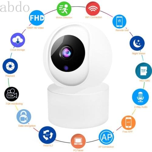 1080P Smart Wifi Camera Indoor Security Surveillance IP Camera Home Motion Detection Baby / Pet / Nanny Monitor CCTV IP WiFI Cam
