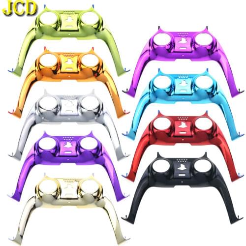 JCD Chrome Decorative Strip For PS5 Controller Joystick Handle PC Decoration Strip For Sony PS5 Controle Decorative Shell Cover