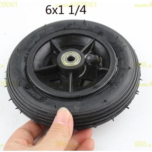 New 6 x 1 1/4 Inner Tube for Electric & gas Scooter 6x1.25 inner tube for Electric Scooter EasyRider FX1 FX2 Giggle Wheelchair