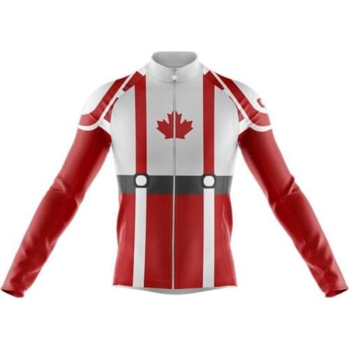 Canadian mens cycling jersey, quick-drying, long-sleeved road bike, cycling jersey, spring and autumn, a variety of styles