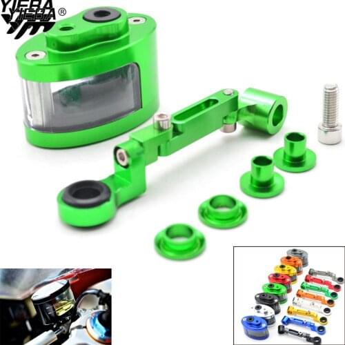 Motorcycle Brake Fluid Reservoir Clutch Tank Oil Fluid Cup FOR KAWASAKI ZG1000 CONCOURS ZRX1100/1200 ZX1100/ZX11 NINJA 300 250R