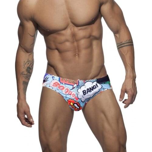 Sexy Low Waist Mens Swimwear Summer Quick Dry Swimming Trunks Mayo Breathable Bathing Swimsuit Male Sport Beach Surfing Briefs