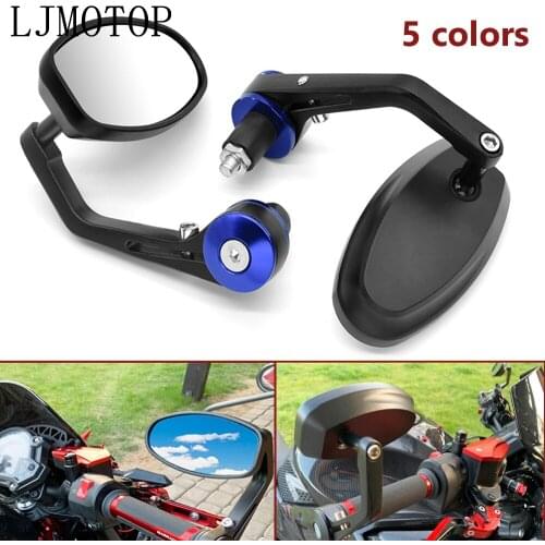 CNC Universal Motorcycle Handle Bar End Rearview Mirror 7/8" For HONDA cb400 CBR900RR CB599 CB600 HORNET CBR 600 F2,F3,F4,F4i