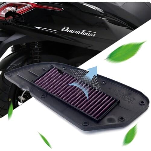 Motorbike Air Filter Element ABS Universal For KYMCO Downtown 300i ABS 2010-2016 Downtown 350i ABS 2016-2017 Downtown 200i ABS