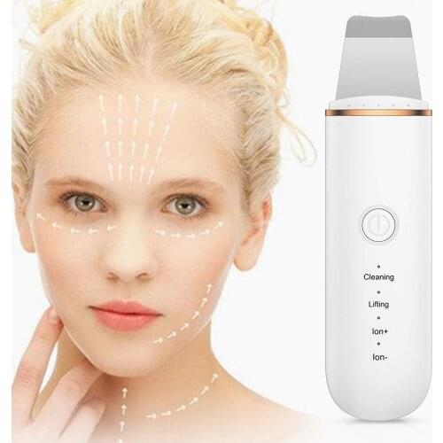 Vibrate Deep Face Cleaning Skin Scrubber Deep Face Cleaning Machine Peeling Shovel Facial Pore Cleaner Face Skin Scrubber