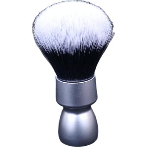 Yaqi Heavy Metal Handle Synthetic Hair Tuxedo Knot Shave Brush for Men Shaving
