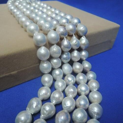 High quality pearl beads,100% Nature freshwater loose pearl with baroque shape, BIG BAROQUE shape pearl .12-13 mm