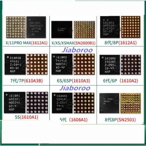 10pcs 1608A1 1610A1 1610A2 1610A3 610A3B 1612A1 1614A1 SN2501A1 SN2600B1 SN2600B2 SN2611A0 SN2400AB0 SN2400B0 68815 For iphone
