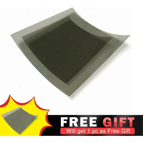 2pcs Pack 10*10cm 0/90 Degree Adhesive/Non-Adhesive Linear Polarized Film Sheet,LCD Polarizer Filters,LCD Polarizing Film Sheet