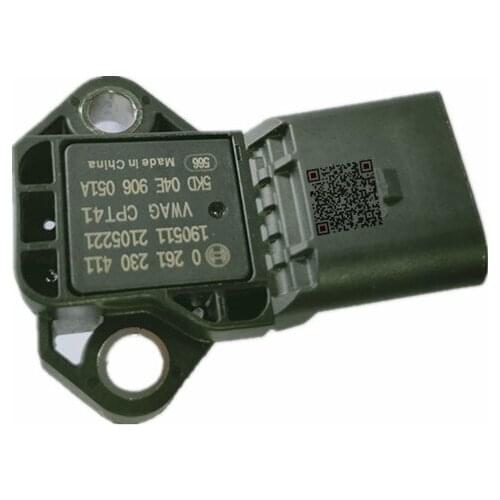 Car Intake Air Turbo Boost Pressure MAP Sensor For Audi VW Sagitar Magotan Golf Bora Borro Passat Tiguan 5KD 04E 906 051A
