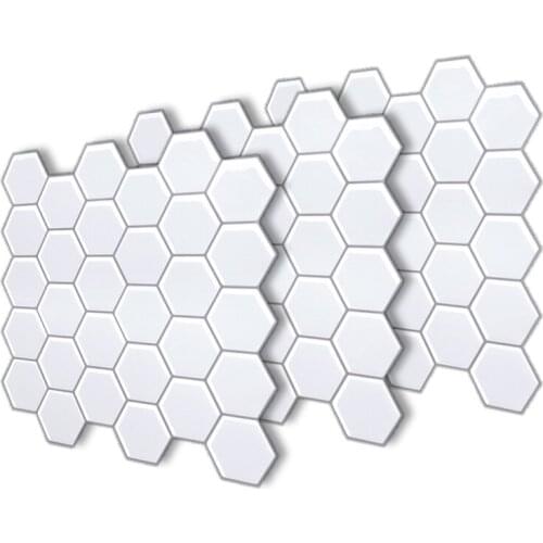 10-Piece 3d Wallpaper Decorative Kitchen Wall Tiles Self-adhesive Diy Kitchen Bathroom 25*25cm/sheet