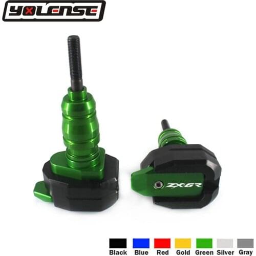 For KAWASAKI Ninja ZX-6R ZX6R ZX 6R 2013-2017 Motorcycle Falling Protection Frame Slider Fairing Guard Anti Crash Pad Protector