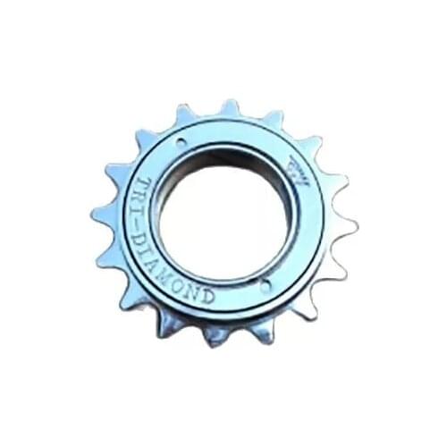 16T Bicycle Freewheel Alloy Material Silver Single Speed Bike Free Gear BMX Flywheel Sprocket Road Bike Fixie Parts