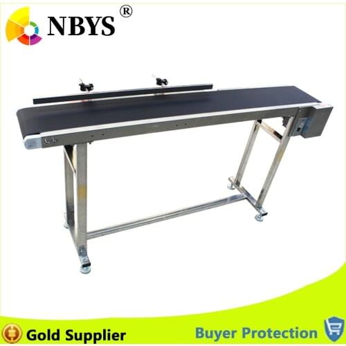 Conveyor Band Carrier Belt Conveyer For Bottles Food Products Inkjet Printer Work Line Moving Belt Transfer Device Free Shipping