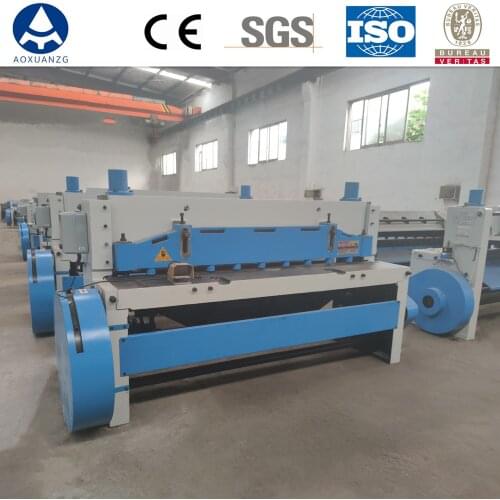 Mechanical Shearing Metal Sheet Steel Plate Electric Cutting Machine price