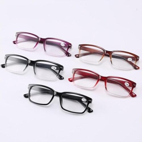 Hot Reading Glasses unisex Anti Blue Rays Presbyopia Eyeglasses Antifatigue Eyewear with +1 +1.5 +2.0 +2.5 +3.0 +3.5 +4.0