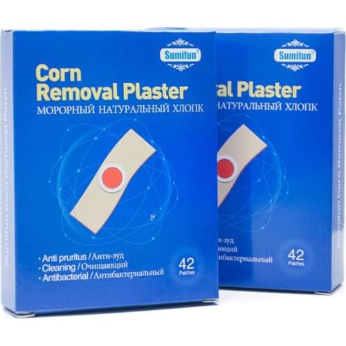 Foot Corn Removal Plaster Cure Callus Health Medical Pad Patches Relieving Blisters Painless Warts Thorn Treatment Tool 42Pcs
