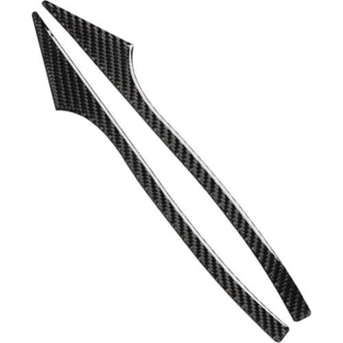 Carbon Fiber Rearview Mirror Anti-Rub Strip Protector for BMW E60 F10 F07 F01 Car Interior Accessories