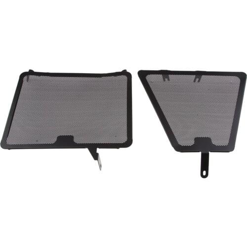 Replacement Radiator Grill Guard Cooler Cover Protector for Ducati 848 / 1098 (Black)