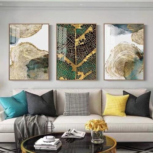 Modern And Simple Ink Annual Ring Art Creative Personality Poster Sofa Home Background Wall Decoration Painting Core