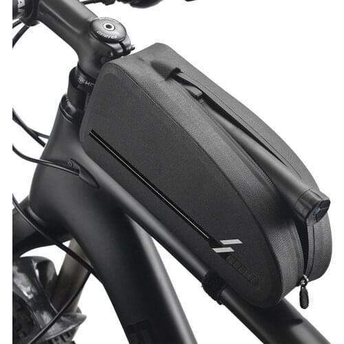 Bicycle Bag 1L/2L Waterproof MTB Road Bike Top Tube Frame Bag Bicicleta Cycling Front Pannier Bike Accessories Black