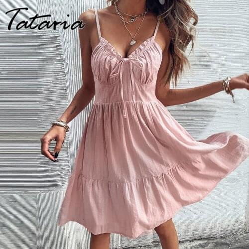 Розовые летние платья Tataria China At AliExpress