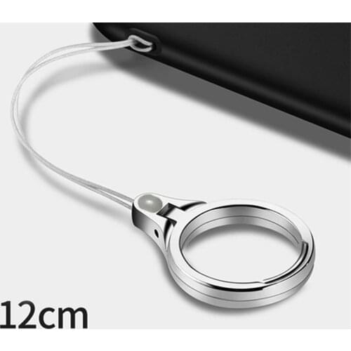 Universal metal Lanyard For Keys Phones Strap for iPhone 7 Plus 8 6S 5E Keycord Lanyards Finger Mobile Holder Stand Accessories