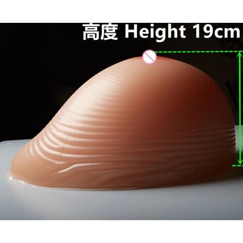 12000g/Pair Huge Cup Silicone Crossdresser Breast Forms Breastplates Transgender Fake Boobs