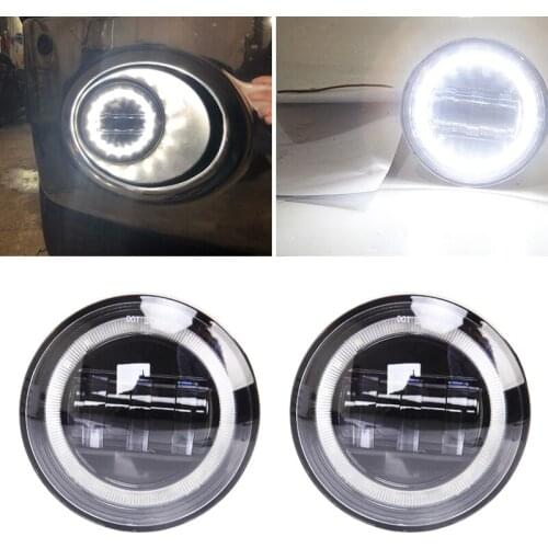 2PCS Pickup 15W LED DRL Fog Lights For Tacoma/Tundra
