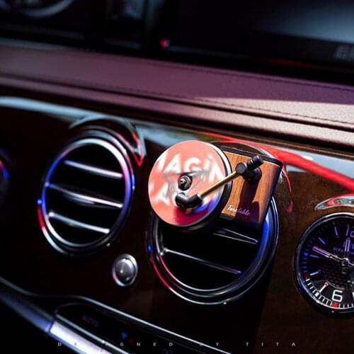 Car Air Cleaner Fragrance Ocean Diffuser Perfume Car Air Vent Freshener Purifier