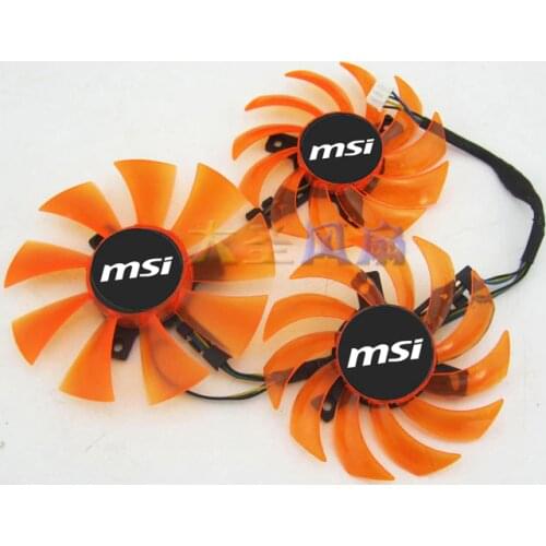 For Zotac GTX 770 AMP + / GTX 780 AMP / destroyer graphics card fan GA81S2U / GA91S2H MSI