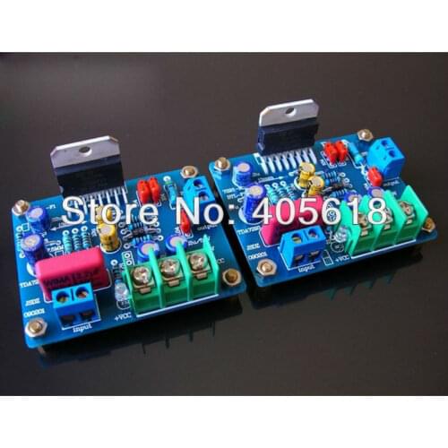 60W+60W TDA7294 AMP dual channels Audio Power Amplifier AMP Kit For DIY 2pcs PCB
