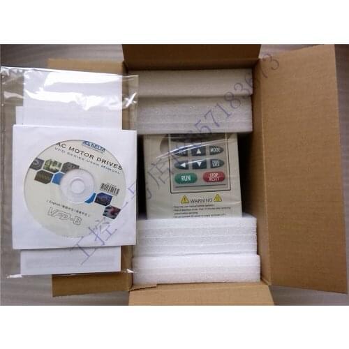 Brand New Original Authentic Taiwan Table up to VFD-B Inverter VFD007B43A 380v/0.75KW