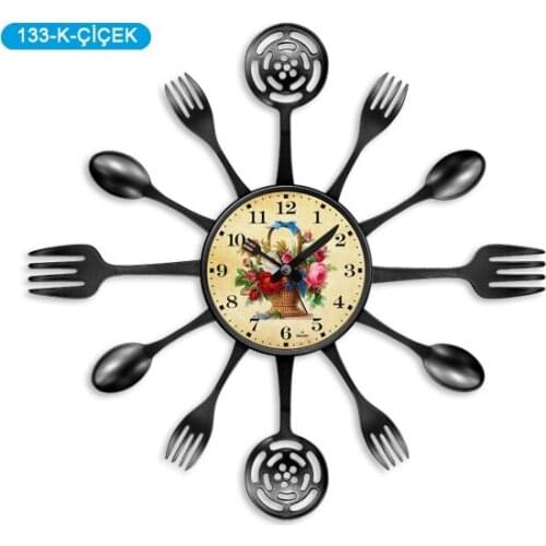 Galaxy 133-Flower Kitchen Wall Clock K