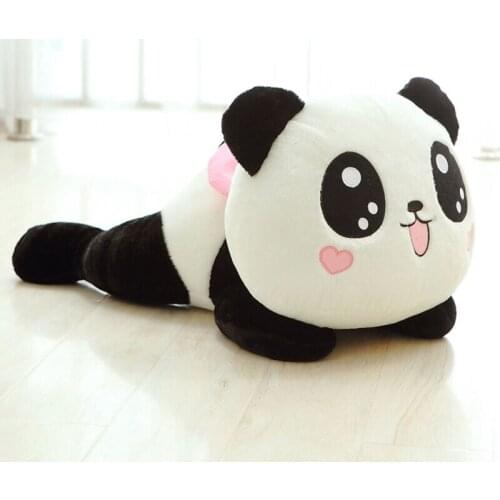 20cm Soft Plush Panda Toy Baby Stuffed Animal Toys Cute Panda Pillow Cushion Hug Toy Boys Girls Sleep Pillow Decor Birthday Gift