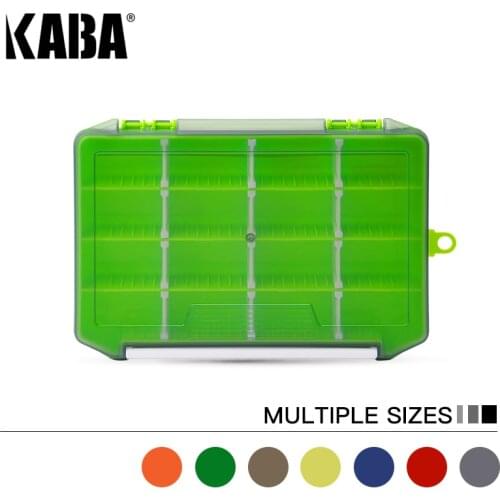 KABA LB Compartments Plastic Fishing Accessories Case High Strength Tackle Boxs Adjustable Fishing Lure Container Baits Tool Box