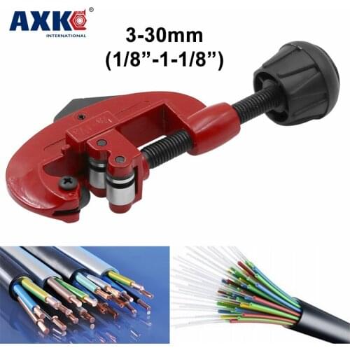 Pipes Tube Cutter Cutting Tool 18cm Adjustable Copper Vinyl Brass For 3mm-30mm G type Tube Knife Cut Plumbing Tool knife