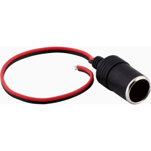 Male Car Cigarette Lighter Socket Plug Connector On Off Switch 30cm drop Shipping Brand New