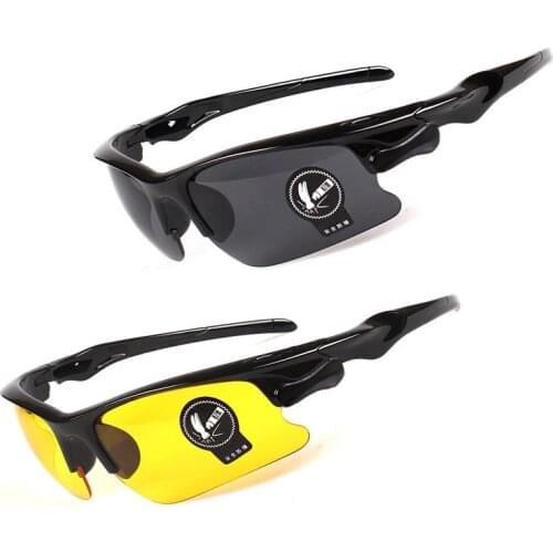 New Night-Vision Sun Glasses Outdoor Sports Fishing Sunglasses Night Drivers Anti Glare Driving Goggles Eyewear Oculos