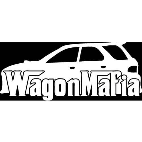 Wagon Mafia Lowered Sticker Jdm Car Styling Legacy Low Car Window Vinyl Decal Car Accessories Jdm