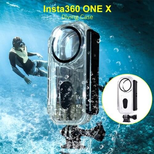 For Insta360 ONE X Venture Case Waterproof Housing Shell Insta 360 Diving Protective Case for Insta360 One X Camera Accessories