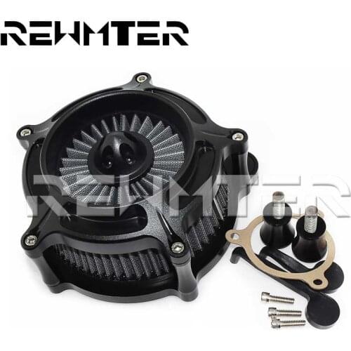 Turbine Spike Air Cleaner Intake Gray Filter For Harley XL Sportster 2004-2019 Air Filters For Harley Sportster AF001601/001604
