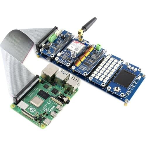 Stack HAT for Raspberry Pi, stacks up to 5 HATs at once