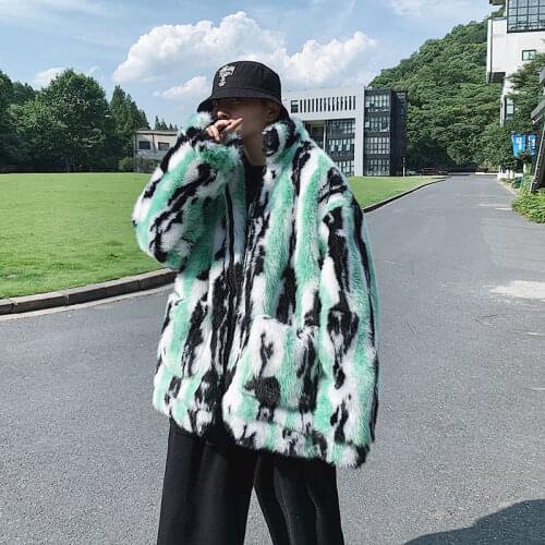 Winter Jacket Mens Warm Fashion Contrast Retro Casual Short Coat Men Streetwear Wild Loose Cotton Camo Parka Mens Clothes M-3XL