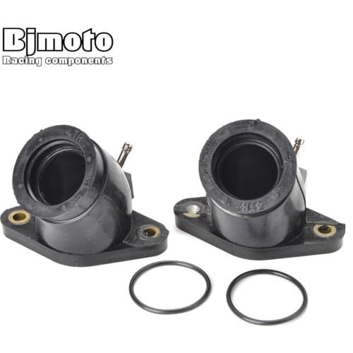 2PCS Motorcycle 4TR-13586-01 4TR-13596-01 Carburetor Manifold Interface Adapter For Yamaha XVS400 DRAG STAR XVS650 V-STAR CUSTOM