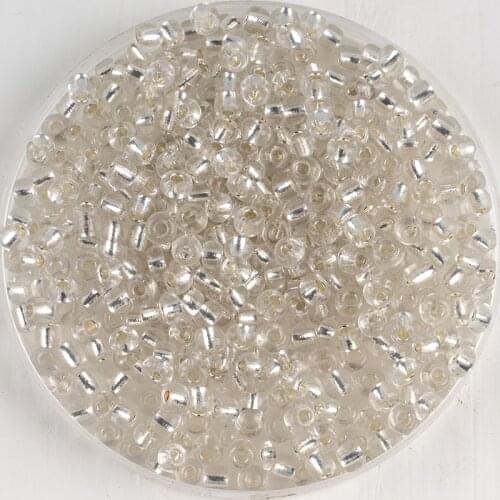 200pcs 4mm Wholesale Transparent Czech Glass Seed Beads Jewelry Making Bracelet Necklace Earrings DIY Loose Bead Material