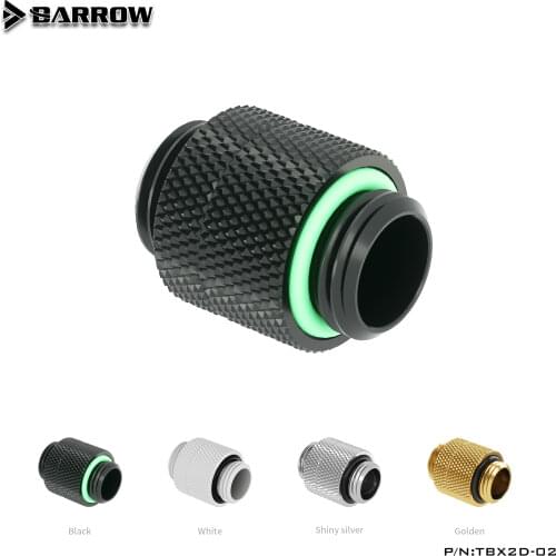 Barrow G1/4" Double Outside Swivel Fitting Connector 360 Degree Rotation TBX2D-02