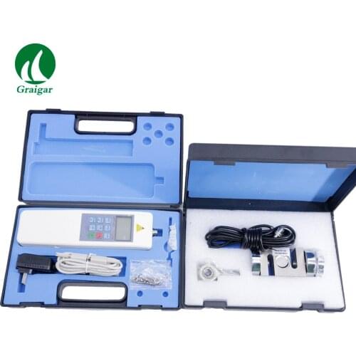 Digital Force Tester HF-10K Push and Pull Force Gauge Dynamometer 10000N Force Gage Tools and Equipment