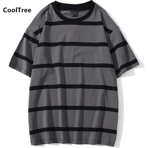 Мужские полосаты футболки CoolTree China At AliExpress