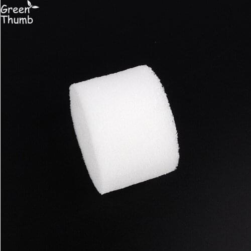 300pcs 50mm by 30mm Soilless Cultivation of Vegetables Planted Sponge Rooter Sponge Green Thumb White Cultivation Sponge